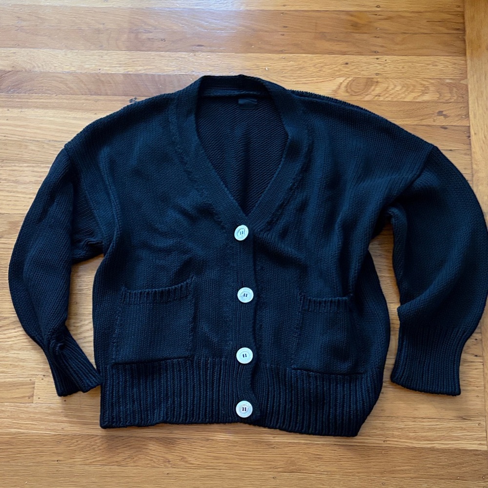 Babaà no 16 black cardigan